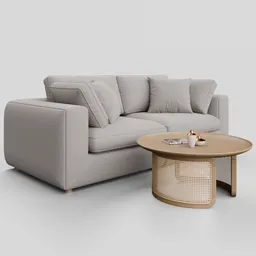 Commix Down Filled Overstuffed Sofa