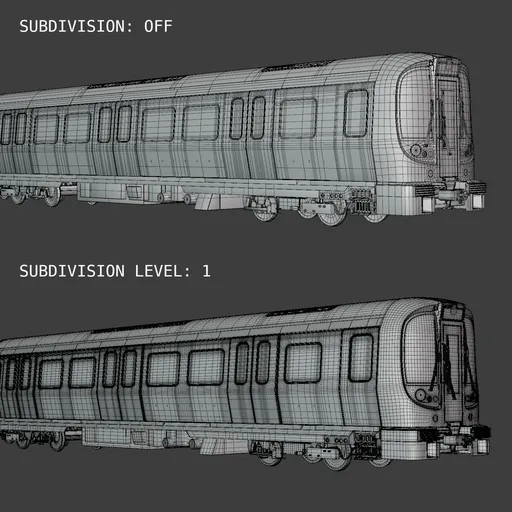 London metro train