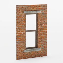 Wall window center 2x3