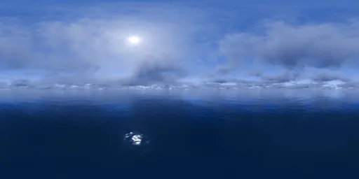 Cloudy Ocean Daylight