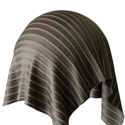 Stripe Brown Velvet