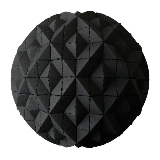 Acoustic Foam Pyramid Panel