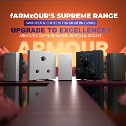 Switch and socket infographic