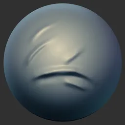 ER_Fabric Brush Random Crease Pattern