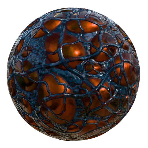 Stylize metallic scifi texture