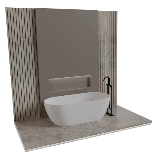Elegant bathtub