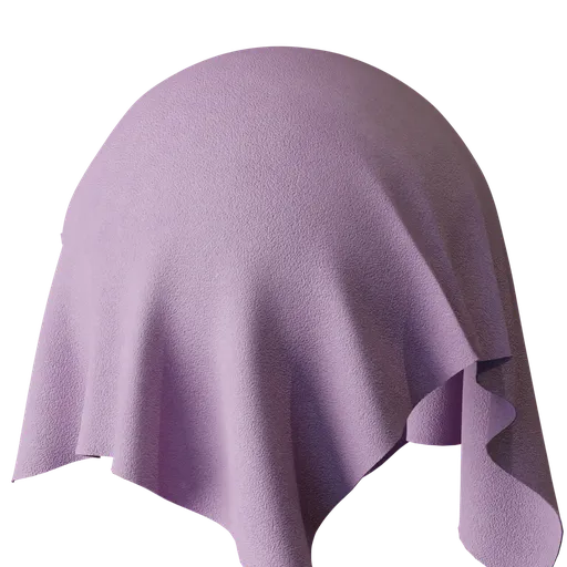 Pink Suede Leather