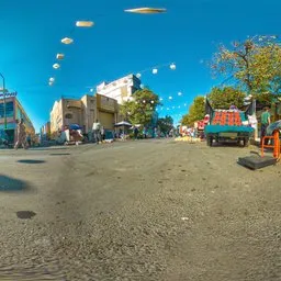 Busy Street Festival Daylight