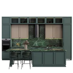 Neoclassic kitchen J