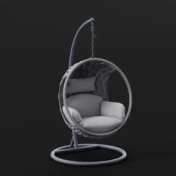 Modern Hanging Egg Chair