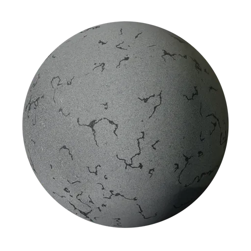 Procedural Cracked Asphalt
