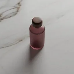 Minimal Bottle on Marble