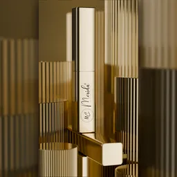 Golden theme lipstick animation