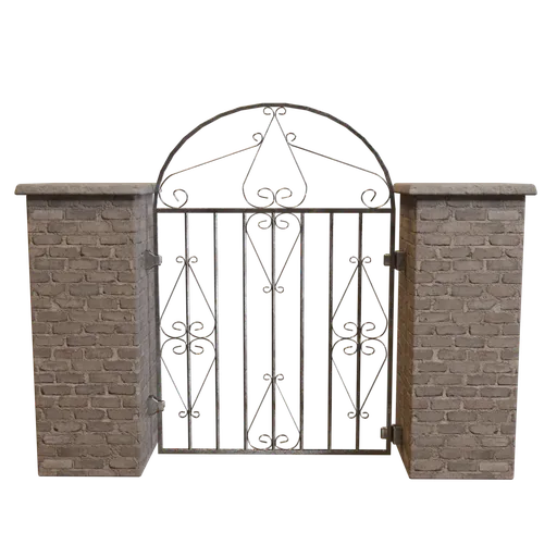 Metal Garden Gate