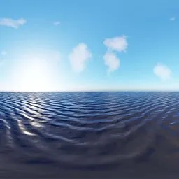 Ocean Horizon Sunset HDRI