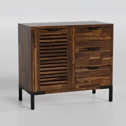 Cabinet - Metal Leg