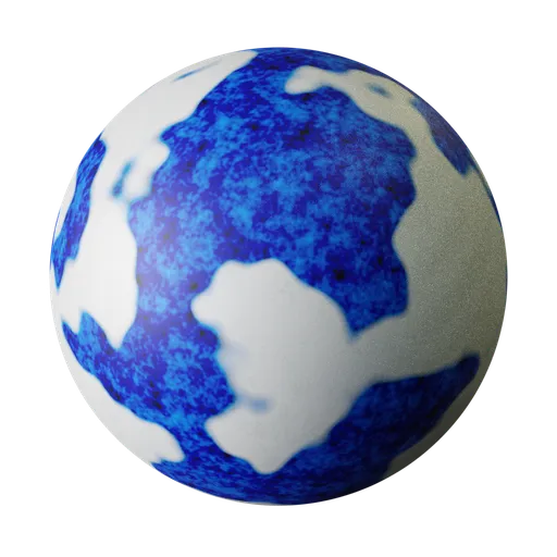 Arctic Ice Marble