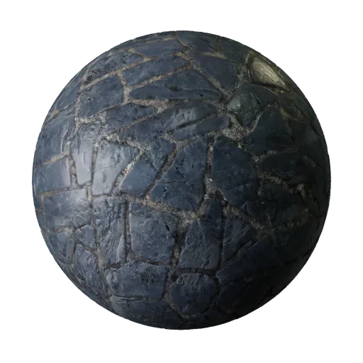 Slate Floor Blue