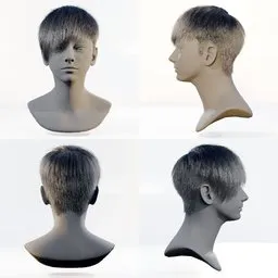 Shadow Sweep hair