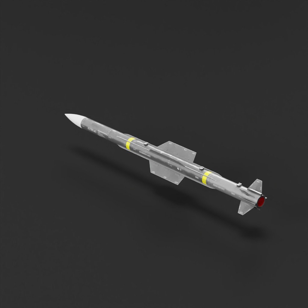 Missle v2 | Modern Weapons models | BlenderKit