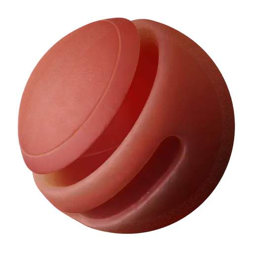 Plastic Translucent Red