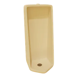 High-quality 3D urinary model for Blender, with realistic 2K texture mapping, ideal for bathroom scenes.
