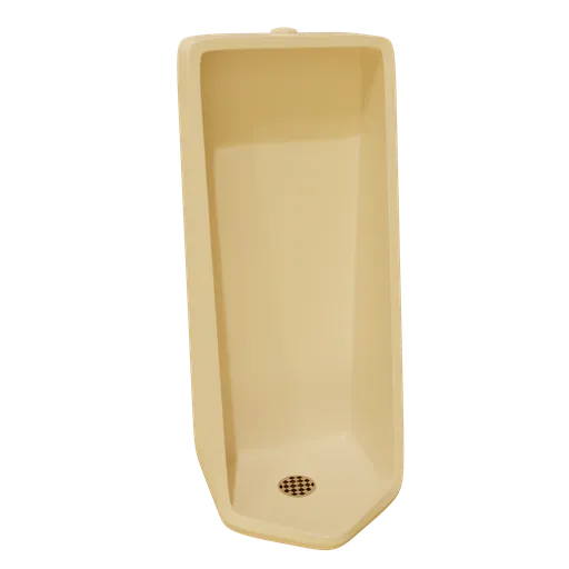 High-quality 3D urinary model for Blender, with realistic 2K texture mapping, ideal for bathroom scenes.