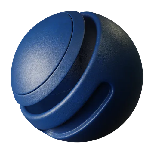 Blue plastic
