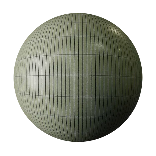 Glazed Tile 20×100mm Green