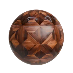 Engineered hardwood parquet