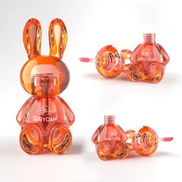 Teddy bear shape liquid lipstick