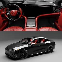 2025 Mercedes Benz CLA(Rigged)