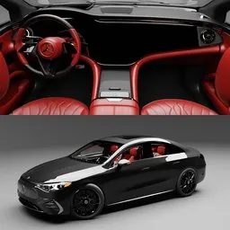 2025 Mercedes Benz CLA(Rigged)
