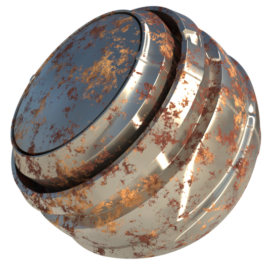 Rusty Metal 02 Free 3d Metal Materials Blenderkit