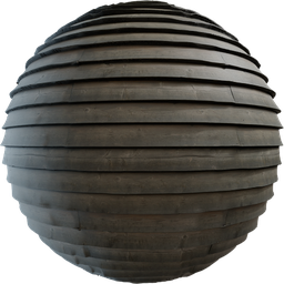 High-resolution PBR Dark Planks material suitable for Blender 3D created by Rob Tuytel.