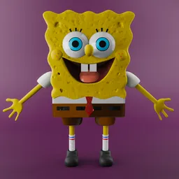 SpongeBob SquarePants 3D Model