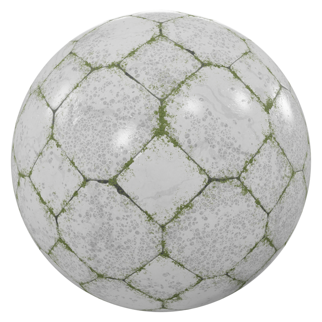 Gray white diamond moss tiles FREE tiles materials BlenderKit