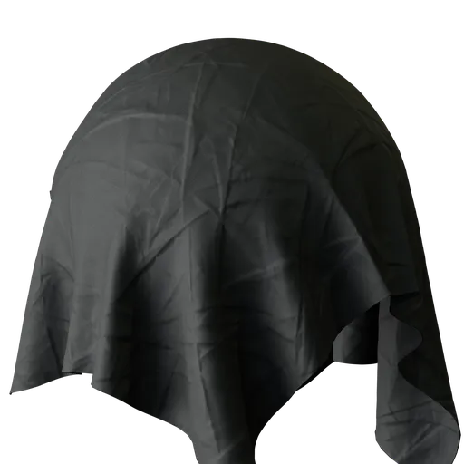 Bed sheet fabric black