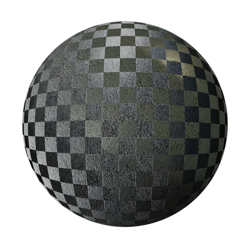 Checkerboard pattern.