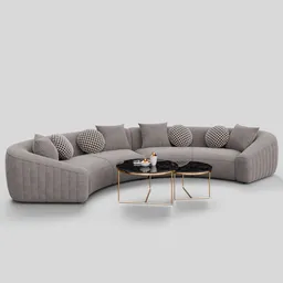 Sofa Coastline Curved