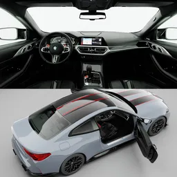 BMW M4 CLS 2023(Rigged)