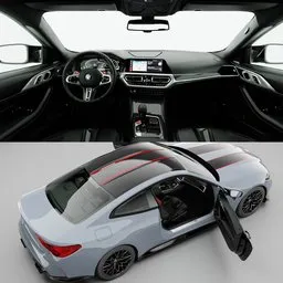 BMW M4 CLS 2023(Rigged)