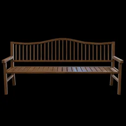 Wooden Bench