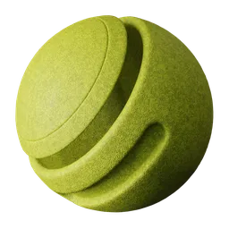 Yellow Textured Rubber