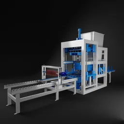 Industrial Concrete Block Making Machine