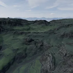 Rocky Mountain Green Terrain