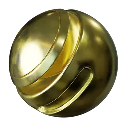 Golden Smooth Metal