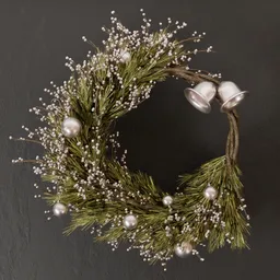 SJ-Wreath white bell