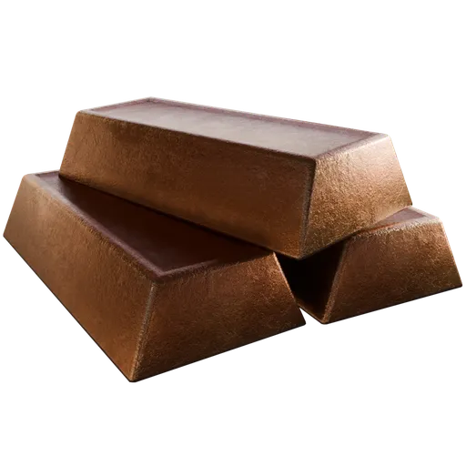 Copper Ingot - Raw Industrial Bar