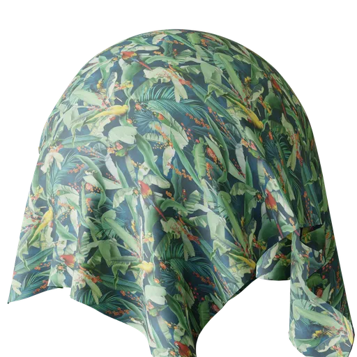 Leaves Multicoloured Print